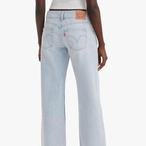 Levi's Women's Sky Blue Straight Leg Jeans